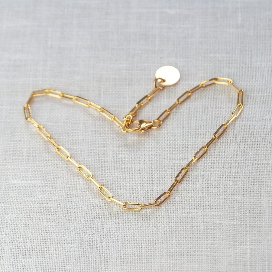 Armband “Golden Cable – Small”