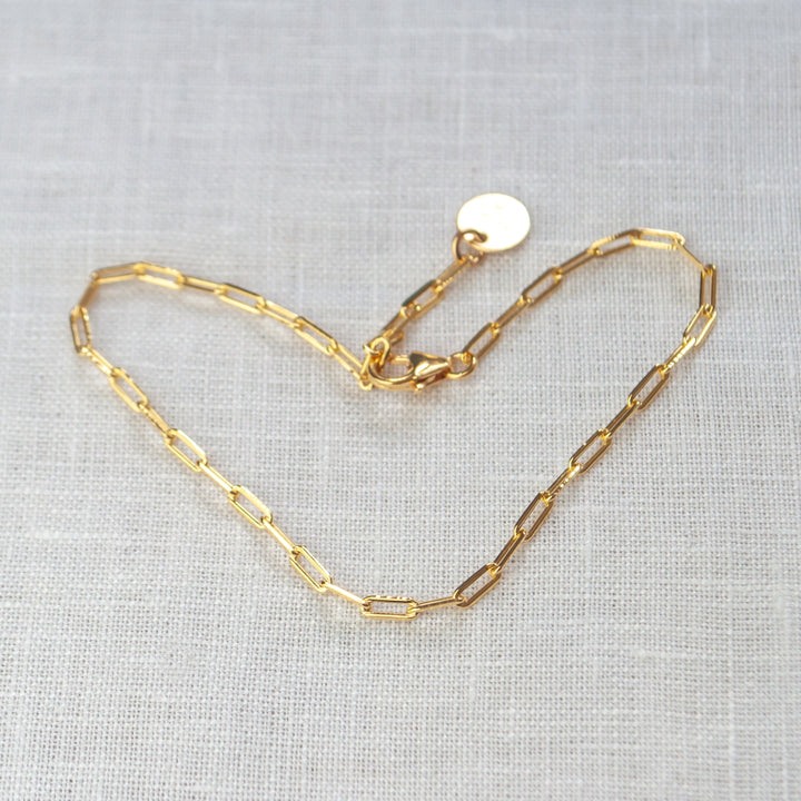 Armband “Golden Cable – Small”