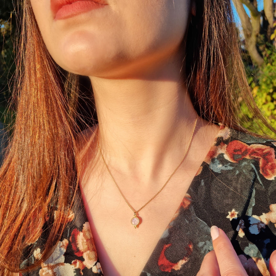 Halskette “Tiny Amazonite”